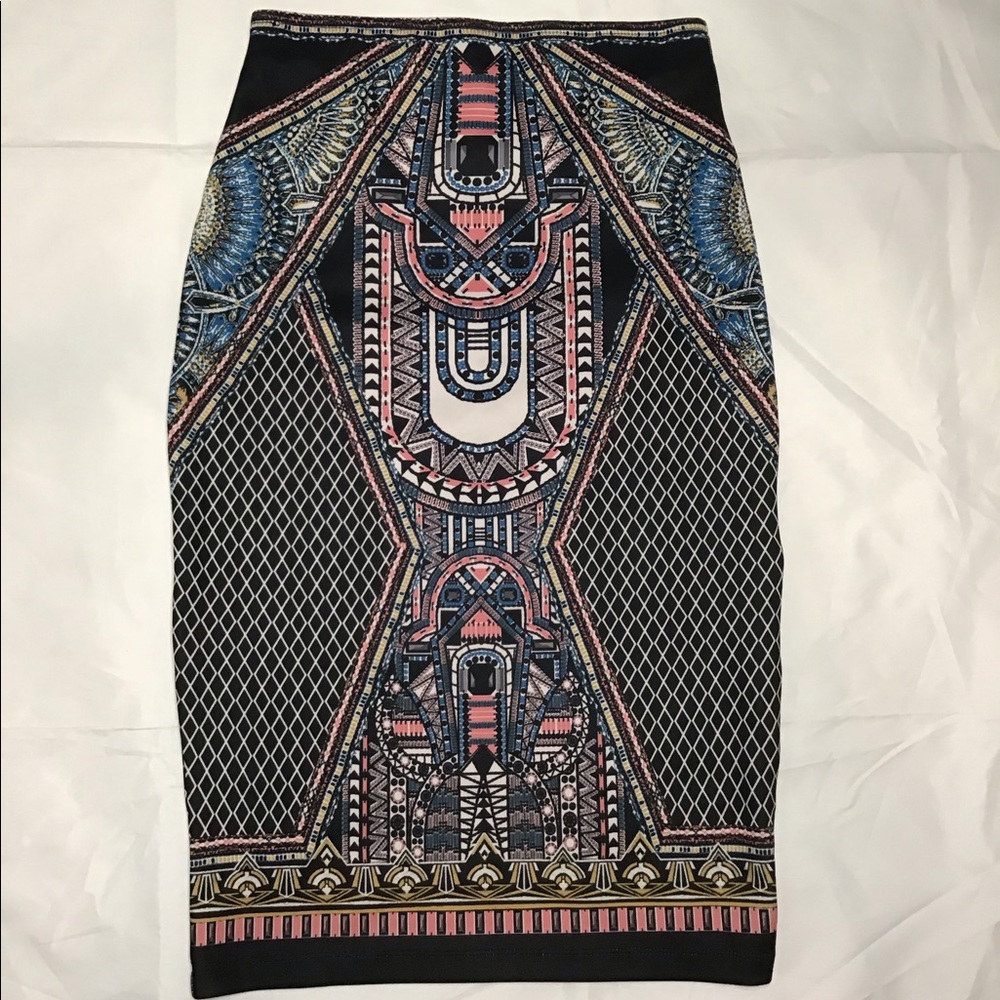 EUC Jealous Tomato Unique Midi Skirt Bohemian